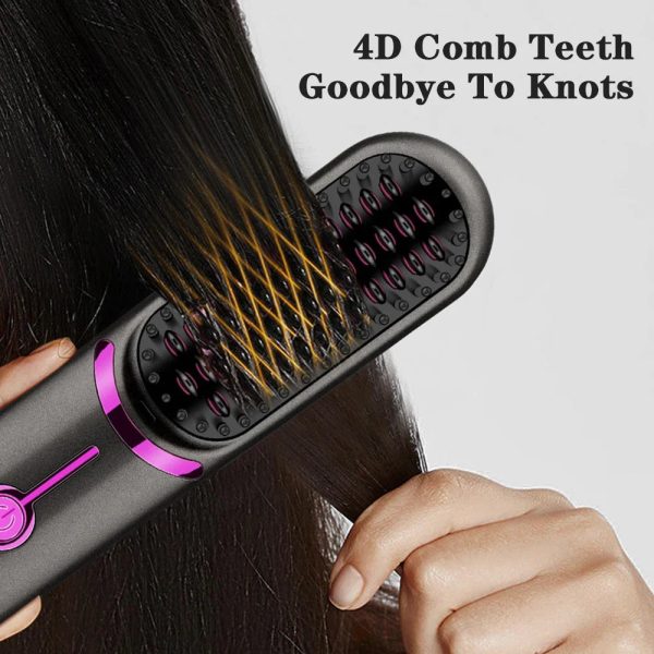 Wireless Hair Straightener Comb Wireless Hair Straightener Comb