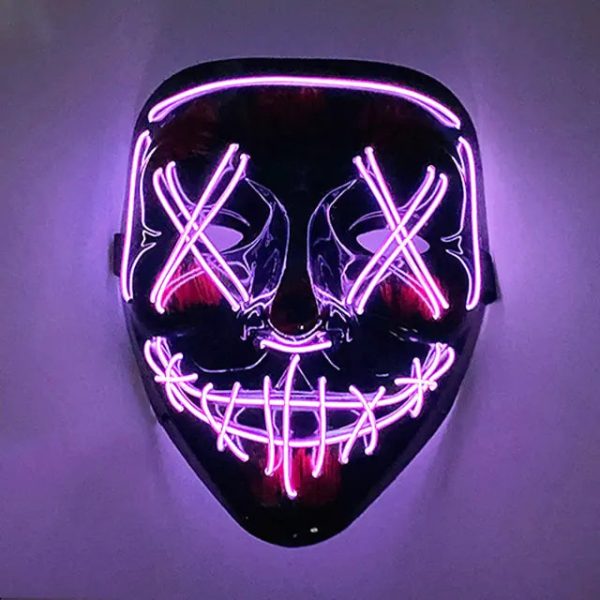 Wireless Halloween LED Purge Mask Wireless Halloween LED Purge Mask