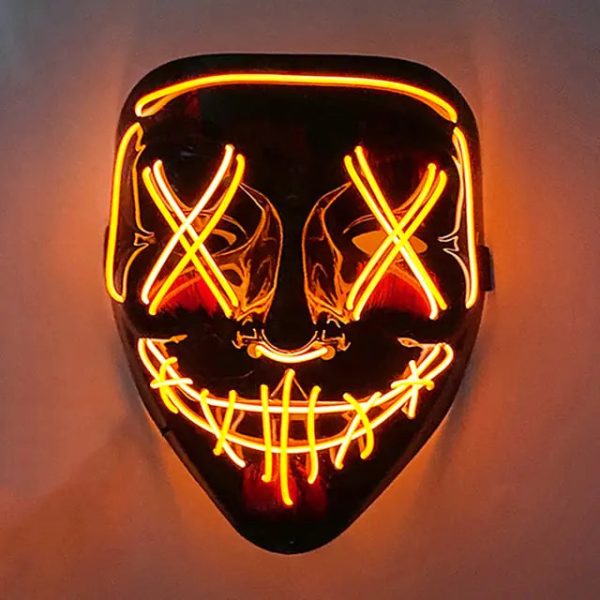 Wireless Halloween LED Purge Mask Wireless Halloween LED Purge Mask