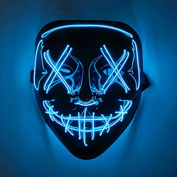 Wireless Halloween LED Purge Mask Wireless Halloween LED Purge Mask