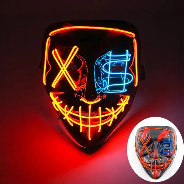 Wireless Halloween LED Purge Mask Wireless Halloween LED Purge Mask