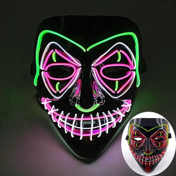 Wireless Halloween LED Purge Mask Wireless Halloween LED Purge Mask