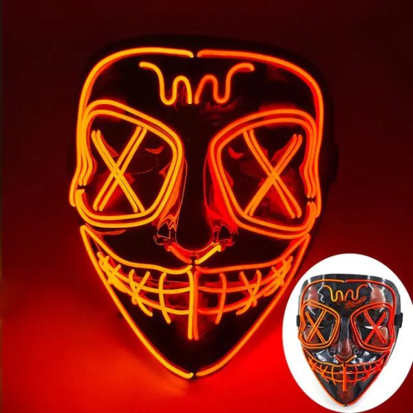 Wireless Halloween LED Purge Mask Wireless Halloween LED Purge Mask