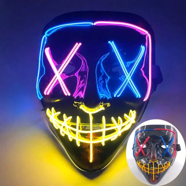 Wireless Halloween LED Purge Mask Wireless Halloween LED Purge Mask