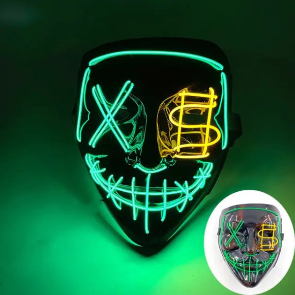 Wireless Halloween LED Purge Mask Wireless Halloween LED Purge Mask