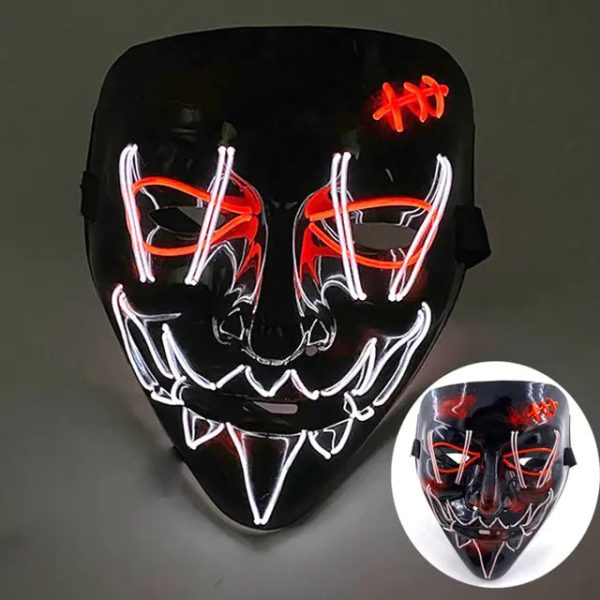 Wireless Halloween LED Purge Mask Wireless Halloween LED Purge Mask
