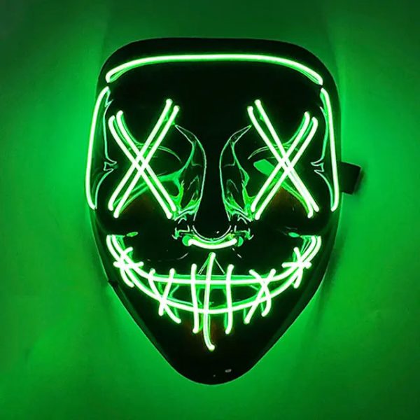 Wireless Halloween LED Purge Mask Wireless Halloween LED Purge Mask