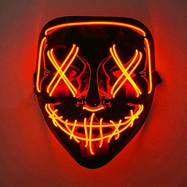 Wireless Halloween LED Purge Mask Wireless Halloween LED Purge Mask