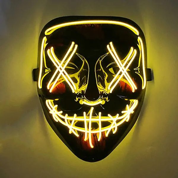 Wireless Halloween LED Purge Mask Wireless Halloween LED Purge Mask