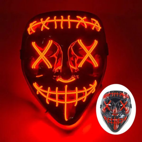 Wireless Halloween LED Purge Mask Wireless Halloween LED Purge Mask