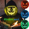 Wireless Halloween LED Purge Mask Wireless Halloween LED Purge Mask