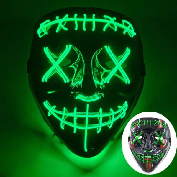 Wireless Halloween LED Purge Mask Wireless Halloween LED Purge Mask