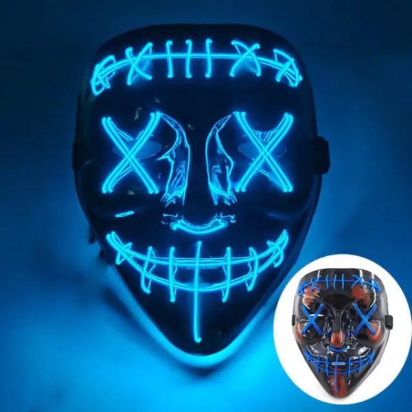Wireless Halloween LED Purge Mask Wireless Halloween LED Purge Mask