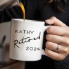Wise Woman Happily Ever After Retirement Statement - Personalized Custom Coffee Mug - COL054_MG Wise Woman Happily Ever After Retirement Statement - Personalized Custom Coffee Mug - COL054_MG