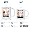 Wish You Lived Next Door - Gift For Siblings And Besties - Personalized Mug Wish You Lived Next Door - Gift For Siblings And Besties - Personalized Mug