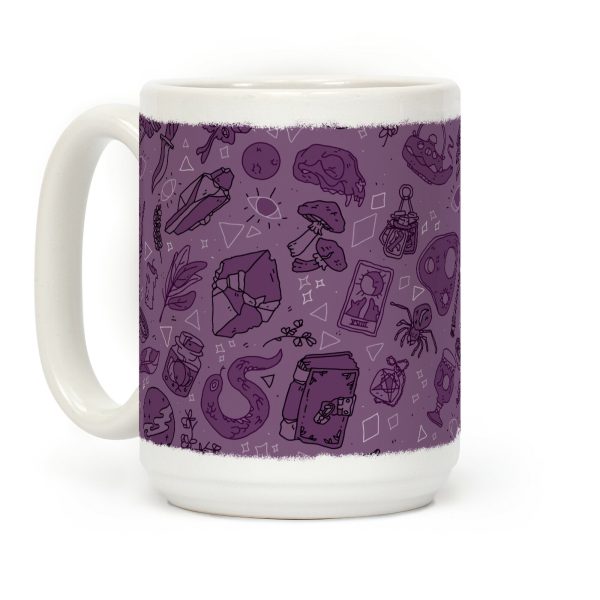 Witchy Pattern Coffee Mug