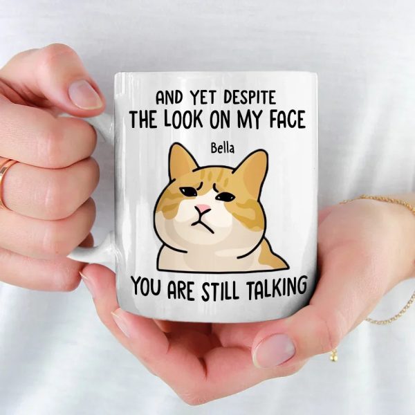 With My Expression Saying Enough - Friend Personalized Custom Mug - Christmas Gift, Birthday Gift For Best Friends, Family Members, Coworkers, Yourself With My Expression Saying Enough - Friend Personalized Custom Mug - Christmas Gift, Birthday Gift For Best Friends, Family Members, Coworkers, Yourself