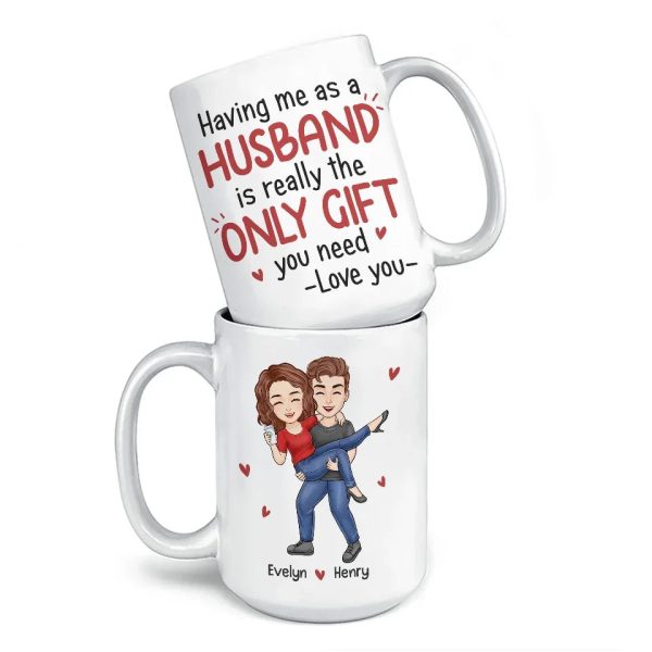 With You, Every Moment Is An Adventure - Couple Personalized Custom Mug - Christmas Gift For Husband Wife, Anniversary With You, Every Moment Is An Adventure - Couple Personalized Custom Mug - Christmas Gift For Husband Wife, Anniversary