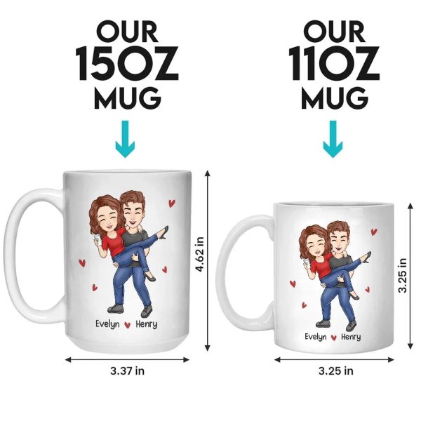 With You, Every Moment Is An Adventure - Couple Personalized Custom Mug - Christmas Gift For Husband Wife, Anniversary With You, Every Moment Is An Adventure - Couple Personalized Custom Mug - Christmas Gift For Husband Wife, Anniversary