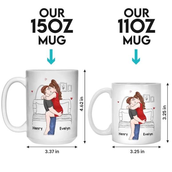 With You, I Can Be Myself - Couple Personalized Custom Mug - Gift For Husband Wife, Anniversary With You, I Can Be Myself - Couple Personalized Custom Mug - Gift For Husband Wife, Anniversary