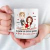 With You, My Heart Is Full - Couple Personalized Custom Mug - Gift For Husband Wife, Anniversary With You, My Heart Is Full - Couple Personalized Custom Mug - Gift For Husband Wife, Anniversary