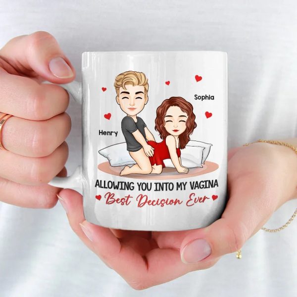 With You, My Heart Is Full - Couple Personalized Custom Mug - Gift For Husband Wife, Anniversary With You, My Heart Is Full - Couple Personalized Custom Mug - Gift For Husband Wife, Anniversary