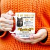 Wolf And Banner Inspirational Love Message For Daughter - Personalized Custom Coffee Mug - DAU096_MG Wolf And Banner Inspirational Love Message For Daughter - Personalized Custom Coffee Mug - DAU096_MG
