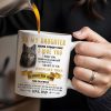 Wolf And Banner Inspirational Love Message For Daughter - Personalized Custom Coffee Mug - DAU096_MG Wolf And Banner Inspirational Love Message For Daughter - Personalized Custom Coffee Mug - DAU096_MG