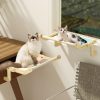 Wooden Cat Window Perch Wooden Cat Window Perch