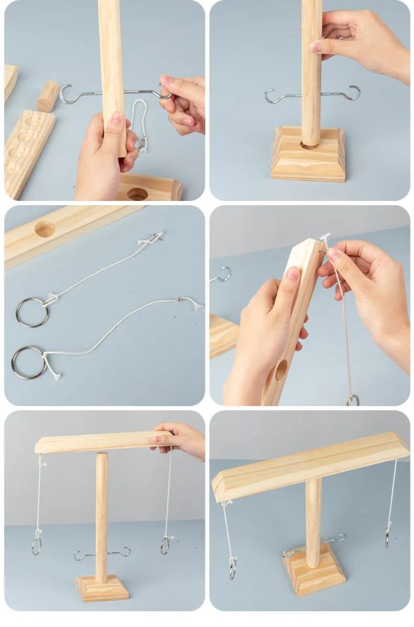 Wooden Ring Toss Game Wooden Ring Toss Game