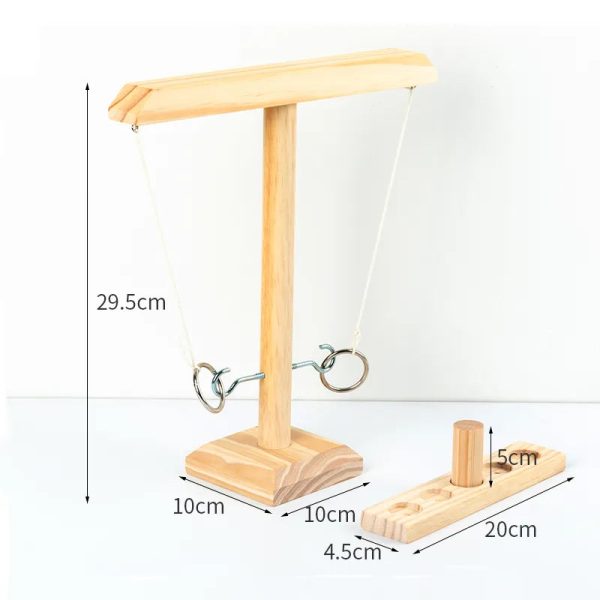 Wooden Ring Toss Game Wooden Ring Toss Game