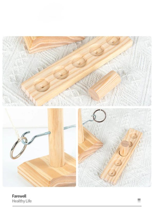 Wooden Ring Toss Game Wooden Ring Toss Game
