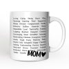 Words That Define Mom Personalized Mug, Appreciation Gift For Mom With Custom Name Words That Define Mom Personalized Mug, Appreciation Gift For Mom With Custom Name