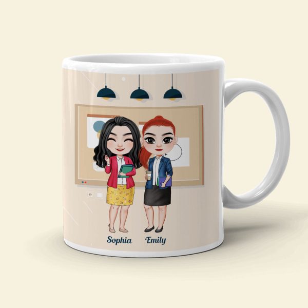 Work Bestie, Gift For Coworkers, Personalized Mug, Funny Bestie Coworkers Mug Work Bestie, Gift For Coworkers, Personalized Mug, Funny Bestie Coworkers Mug