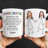 Work Bestie Unique Bond With Coworker - Personalized Custom Coffee Mug - COL108_MG Work Bestie Unique Bond With Coworker - Personalized Custom Coffee Mug - COL108_MG