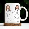 Work Bestie Unique Bond With Coworker - Personalized Custom Coffee Mug - COL108_MG Work Bestie Unique Bond With Coworker - Personalized Custom Coffee Mug - COL108_MG