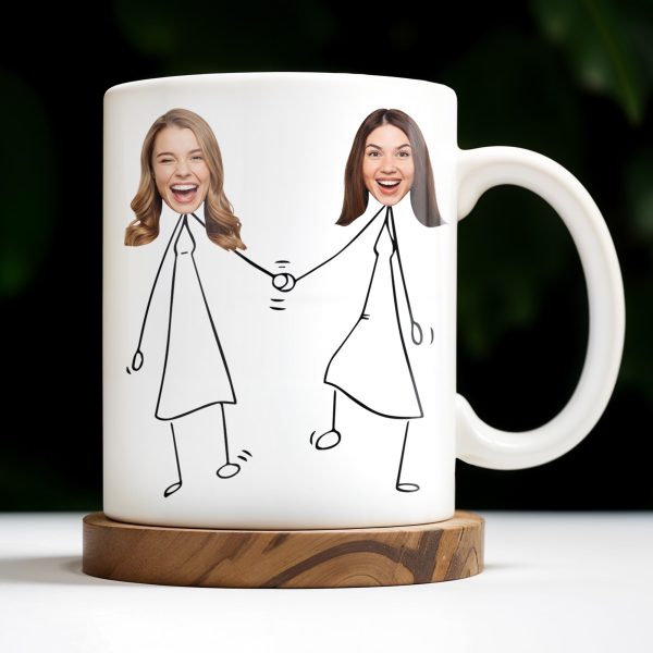Work Bestie Unique Bond With Coworker - Personalized Custom Coffee Mug - COL108_MG Work Bestie Unique Bond With Coworker - Personalized Custom Coffee Mug - COL108_MG