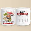 Work Ends, Life Begins - Coworker Personalized Custom Mug - Appreciation, Retirement Gift For Coworkers, Work Friends, Colleagues Work Ends, Life Begins - Coworker Personalized Custom Mug - Appreciation, Retirement Gift For Coworkers, Work Friends, Colleagues