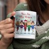 Work Made Us Colleagues - Christmas Gift For Co-worker - Personalized Custom Accent Mug Work Made Us Colleagues - Christmas Gift For Co-worker - Personalized Custom Accent Mug