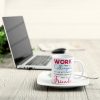 Work Made Us Colleagues - Personalized Mug - Birthday, Christmas Gift For Work Besties, Colleagues, BFF, Besties, Best Friends Work Made Us Colleagues - Personalized Mug - Birthday, Christmas Gift For Work Besties, Colleagues, BFF, Besties, Best Friends