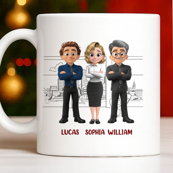 Work Made Us Colleagues But Our Conversations Made Us Friends - Personalized Custom Coffee Mug - COL122_MG Work Made Us Colleagues But Our Conversations Made Us Friends - Personalized Custom Coffee Mug - COL122_MG
