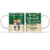 Work Made Us Colleagues Teacher - BFF Bestie Gift - Personalized Custom Mug Work Made Us Colleagues Teacher - BFF Bestie Gift - Personalized Custom Mug