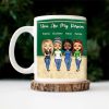Work Made Us Colleagues Teacher - BFF Bestie Gift - Personalized Custom Mug Work Made Us Colleagues Teacher - BFF Bestie Gift - Personalized Custom Mug