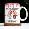 Work Made Us Coworkers But Bonding About Those Dumb Bi****es Made Us Friends - Personalized Custom Coffee Mug - BST475_MG Work Made Us Coworkers But Bonding About Those Dumb Bi****es Made Us Friends - Personalized Custom Coffee Mug - BST475_MG