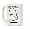 Working On My Boooty Ghost Coffee Mug Working On My Boooty Ghost Coffee Mug