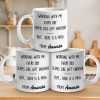 Working With Me Every Day - Coworker Personalized Custom Mug - Christmas Gift, Gift For Coworkers, Work Friends, Colleagues Working With Me Every Day - Coworker Personalized Custom Mug - Christmas Gift, Gift For Coworkers, Work Friends, Colleagues