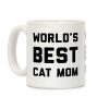 World's Best Cat Mom Coffee Mug World's Best Cat Mom Coffee Mug