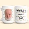 World's Best Dad Funny Custom Face - Personalized Photo Mug World's Best Dad Funny Custom Face - Personalized Photo Mug