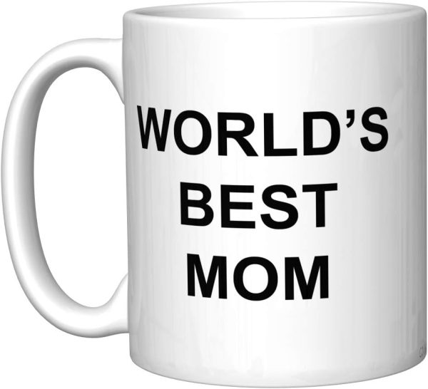 World's Best Mom Coffee Mug Gift for Mom from Daughter Son Kids World's Best Mom Coffee Mug Gift for Mom from Daughter Son Kids