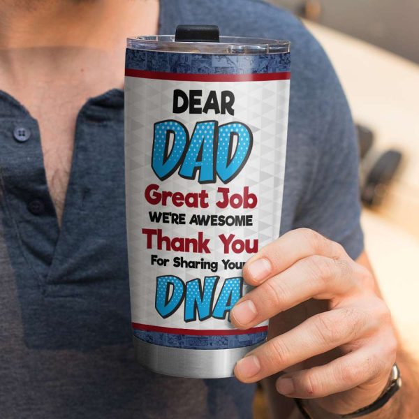 World's Best Sperm Donor, Personalized Father's Day Gift Tumbler 01DNDT130423 World's Best Sperm Donor, Personalized Father's Day Gift Tumbler 01DNDT130423